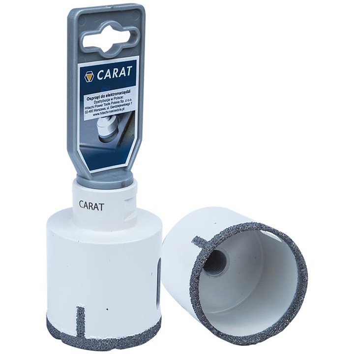 Set de 2 coroane diamantate CARAT EHS, 50mm, M14, pentru gresie, utilizare pe uscat