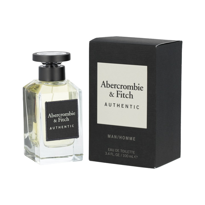 Тоалетна вода Abercrombie & Fitch Authentic Man, 100 мл, цитрусов, мъжки