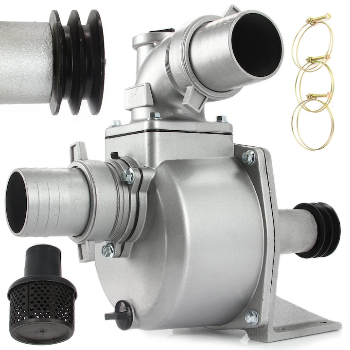 Pompa de apa 3 inch cu fulie debit 40m3/h pentru irigatii SU-80 (M79922)