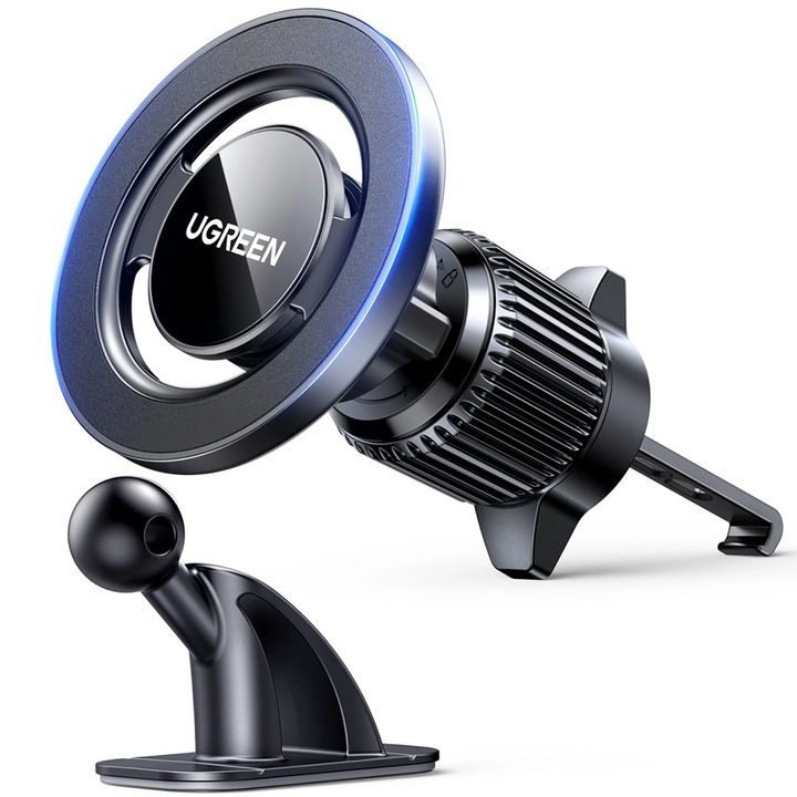 Suport Auto pentru Telefon, Ugreen, 2in1, negru