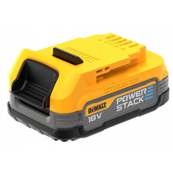 DeWALT DCBP034 Acumulator 18V 1,7Ah POWERSTACK, compact, 50% mai multa putere