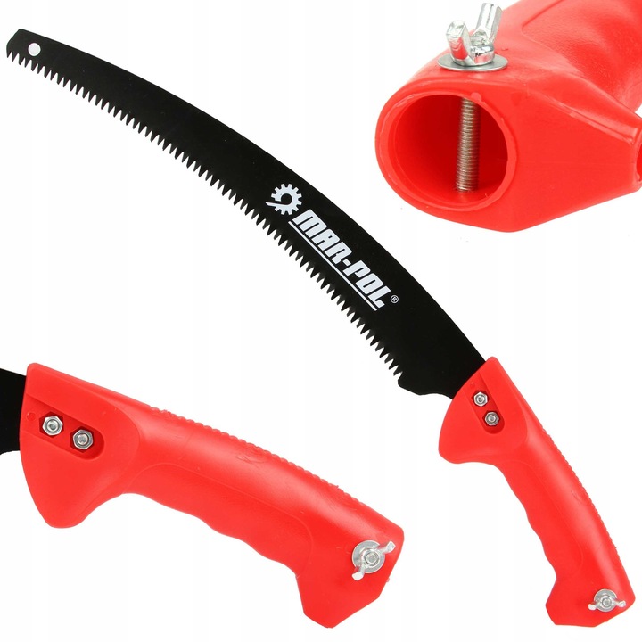 Pila manuala pentru lemn curbat 350mm, teflonata, maner ergonomic