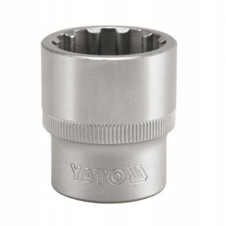 Nasada Spline 1/2" 16mm, 38mm lungime, 22mm diametru, CrV, set