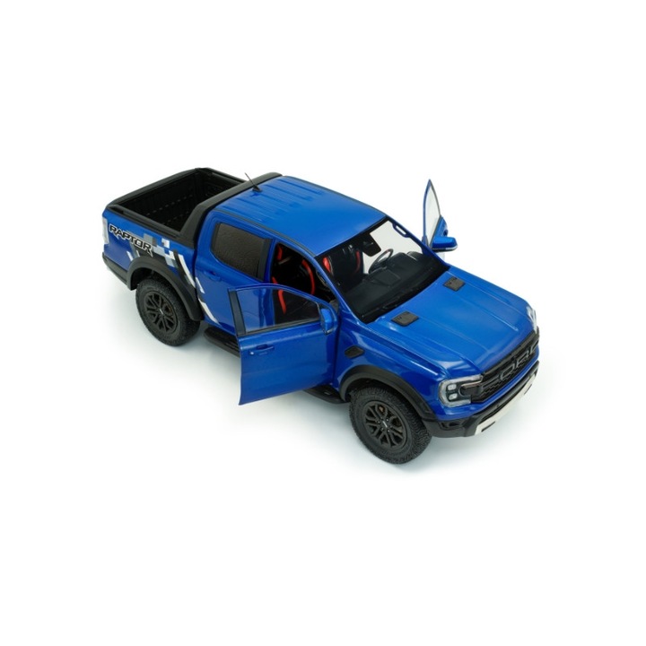 Ford Ranger Raptor autómodell, Blue Lightning, 2024, 1:18, Solido
