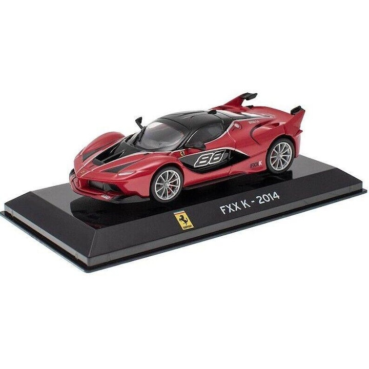 Macheta 2014 Ferrari Fxx K #10 Piros 1:43 fém replika