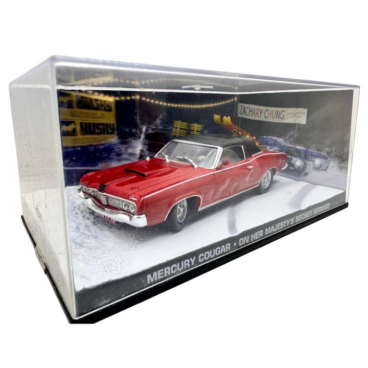 Macheta Mercury Cougar A Őfelsége Titkosszolgálatában 1:43 méretarány
