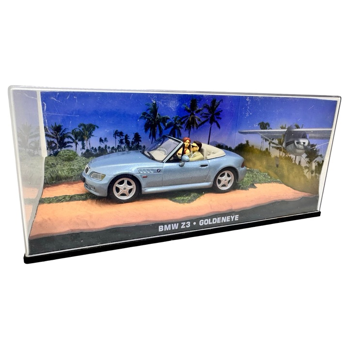 Macheta BMW Z3 Goldeneye scara 1:43