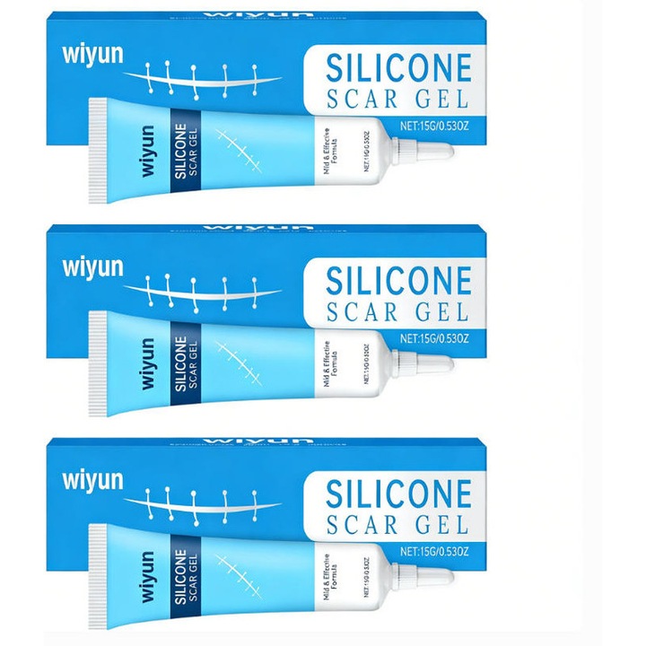 Bőrjavító gél, 15g, 3 darabos készlet, hidratáló, nem irritáló