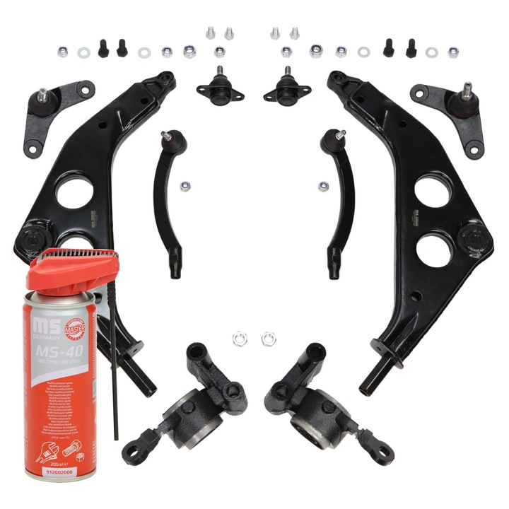 Függesztőkar készlet Master-Sport Germany, 10 részes, első tengelyhez, MINI kompatibilis