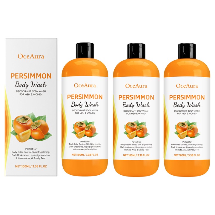 3 db-os datolyaszilva tusfürdő szett, 100ml