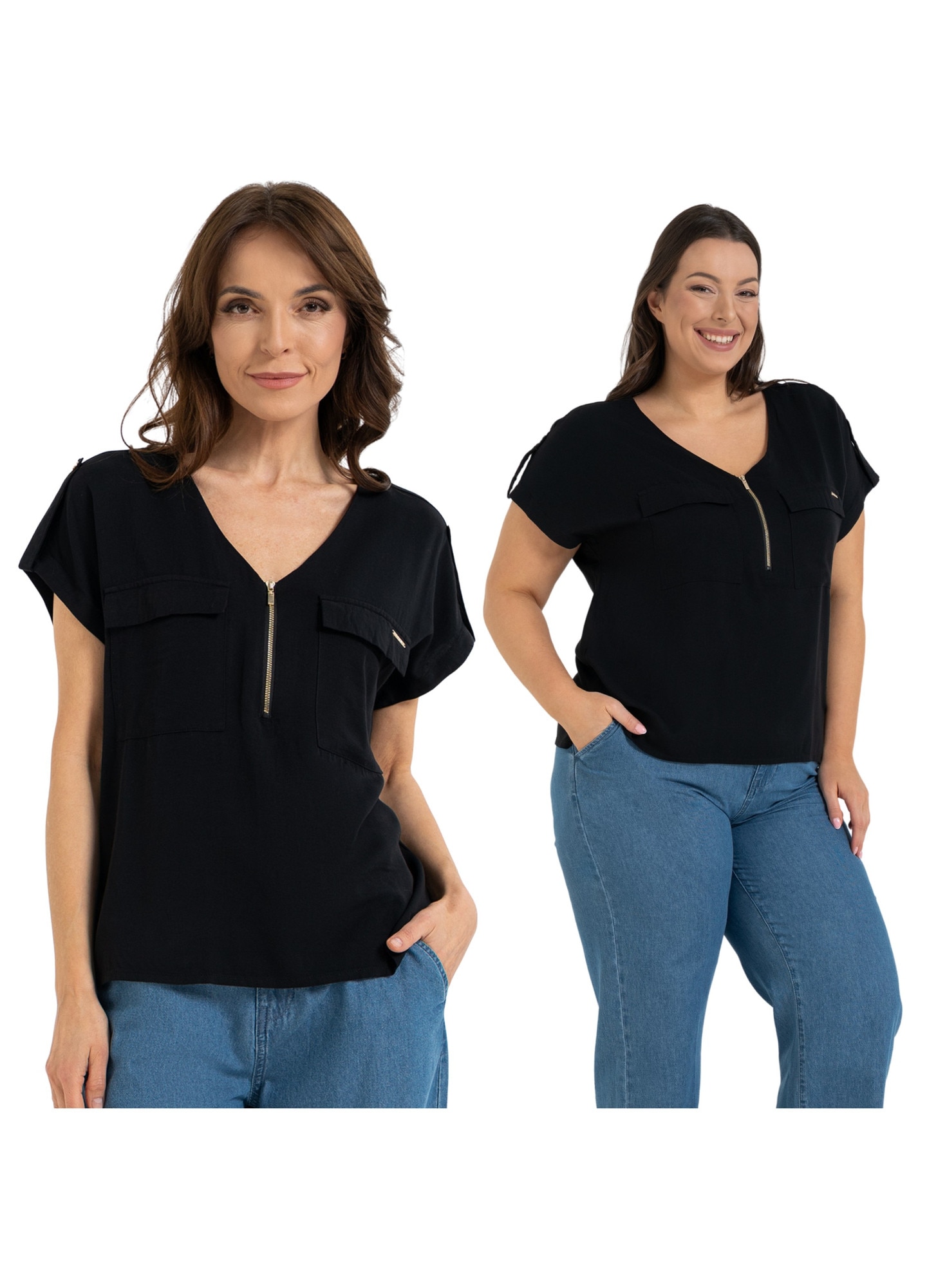 Tricou dama Moraj, vascoza, larga, maneca scurta, confortabil