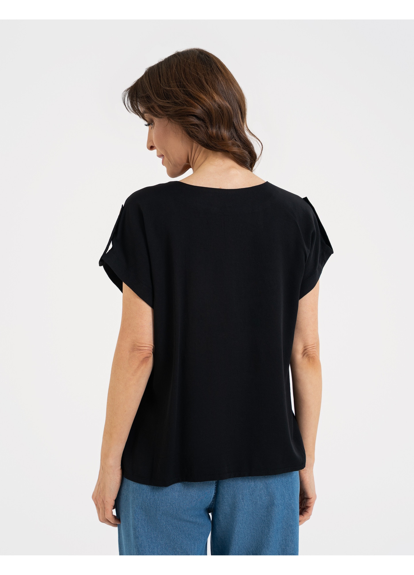 Tricou dama Moraj, vascoza, larga, maneca scurta, confortabil