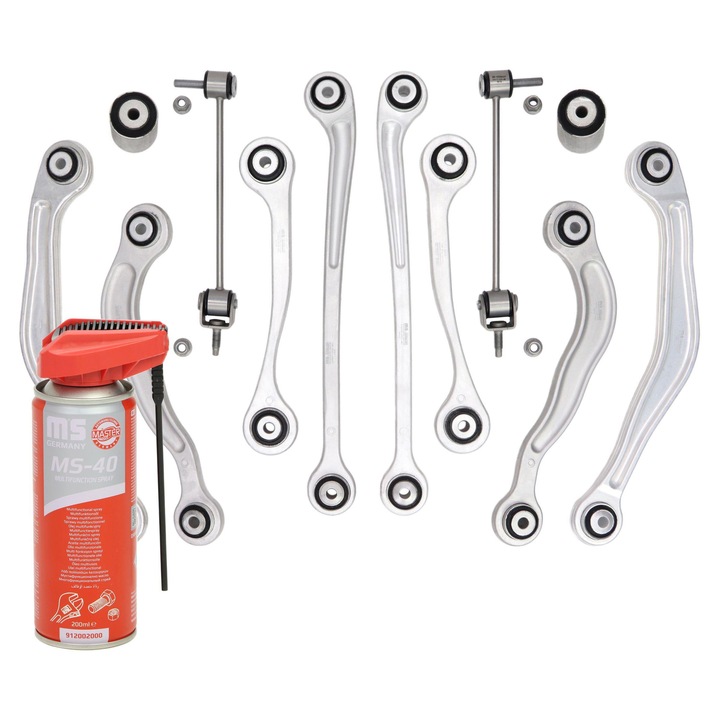 Hátsó felfüggesztő lengőkar készlet, Master Sport Germany, 12 darab