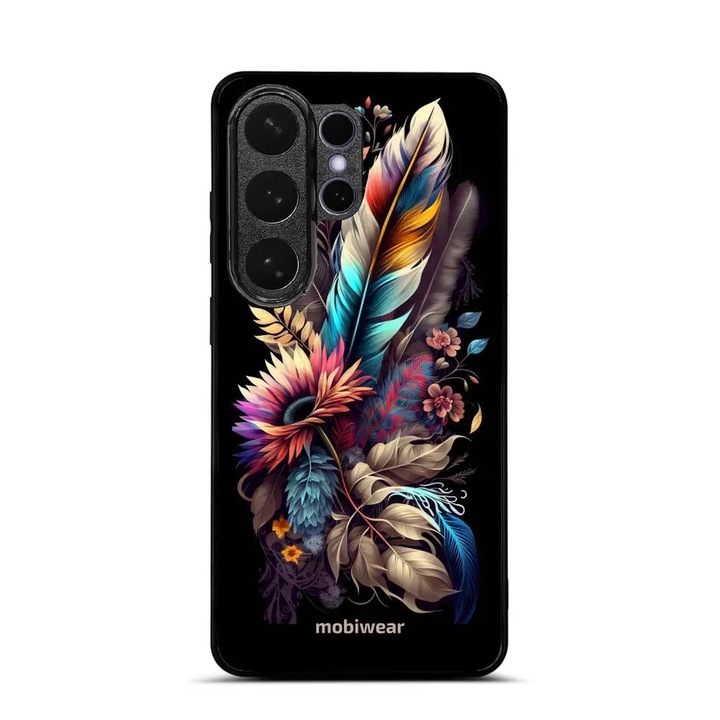 Husa telefon Samsung Galaxy S26 Ultra, MobiWear, design floral, multicolor