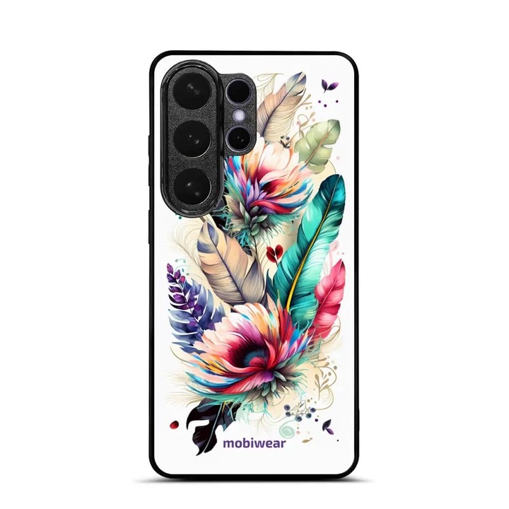 Husa telefon MobiWear, Samsung Galaxy S26 Ultra, design flori, multicolor, plastic