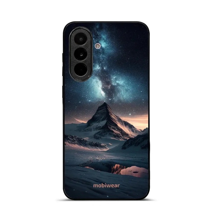 Husa pentru Samsung Galaxy A37 5G, Mobiwear Glossy, design multicolor, material plastic si TPU, tip glossy