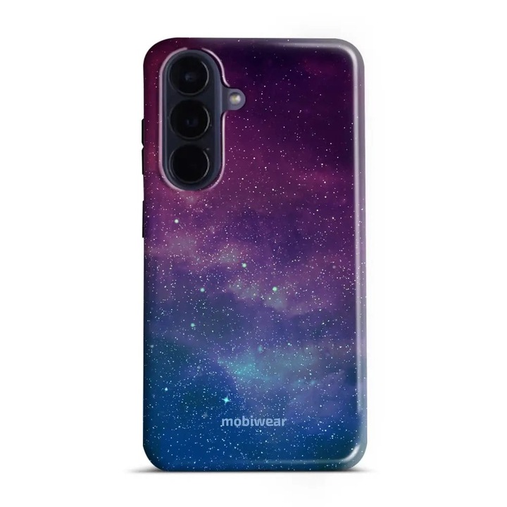 Husa pentru Samsung Galaxy A57 5G, Mobiwear Elite Pro, protectie dubla, violet, rezistenta