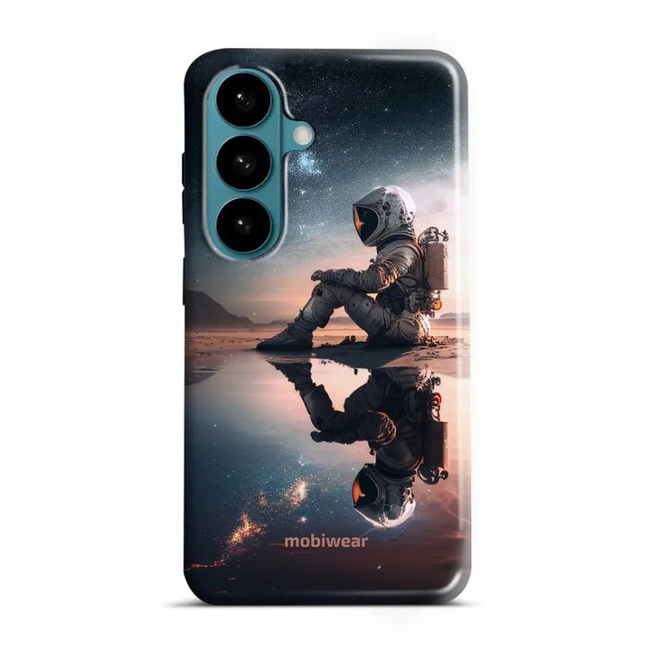Husa telefon compatibila cu Samsung Galaxy S26, Mobiwear Elite Pro, protectie dubla, model astronaut