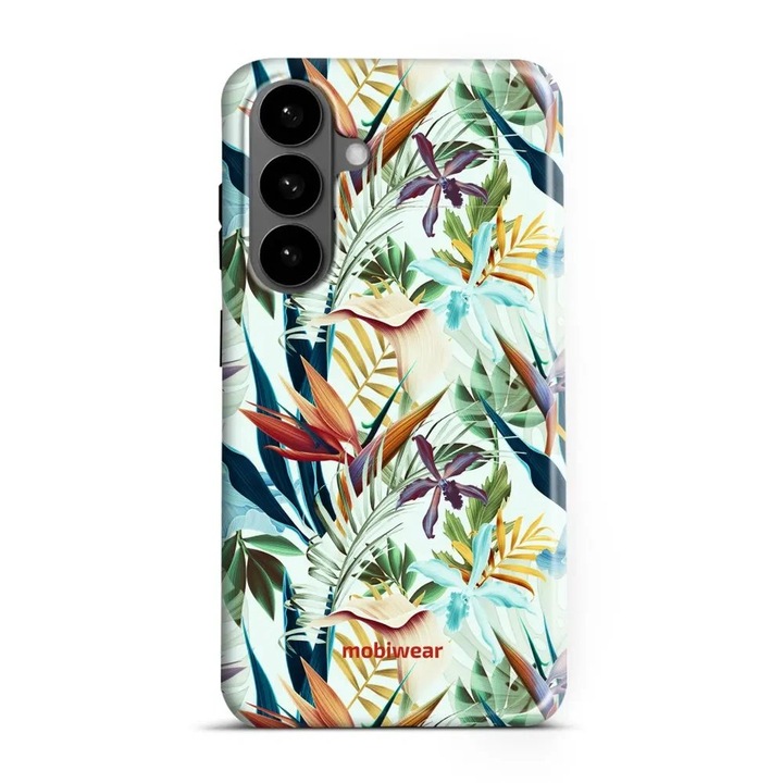 Husa telefon compatibila cu Samsung Galaxy S26 Plus, Mobiwear Elite Pro, protectie dubla, model floral