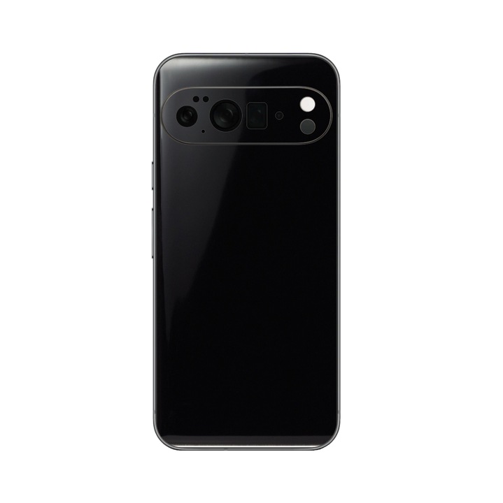Folie de protectie iSkinz pentru Google Pixel 10 Pro XL - Negru Glossy 360 Cut, Skin Adeziv Cover, Protectie pentru Carcasa Spate si Laterale
