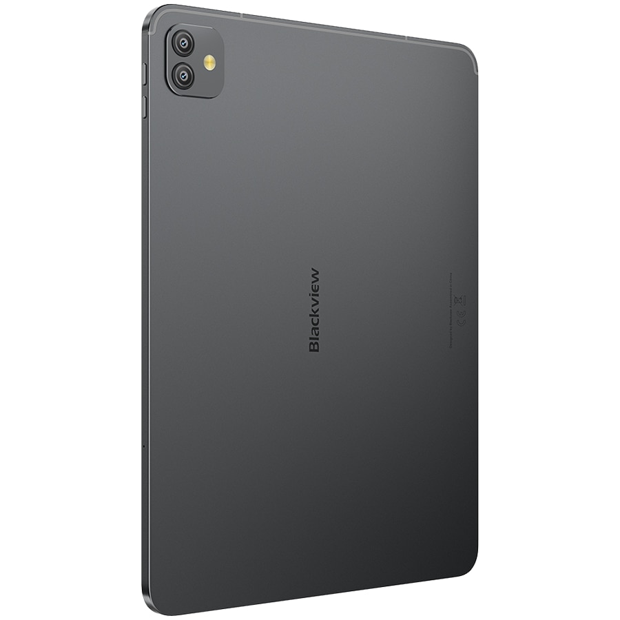 Tableta Blackview LINK 8 WiFI SET, Procesor MediaTek Helio G100 Octa-Core, Ecran 2K+ IPS 12.7", 6GB RAM, 256GB Flash, Wi-Fi, Bluetooth, Camera 16MP+2MP, Android + Mouse + Tastatura + Incarcator + Sticla Protectie Gri