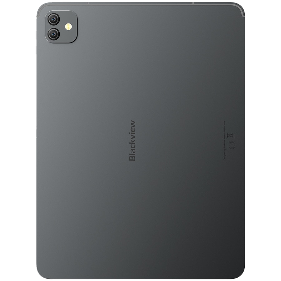 Tableta Blackview LINK 8 WiFI SET, Procesor MediaTek Helio G100 Octa-Core, Ecran 2K+ IPS 12.7", 6GB RAM, 256GB Flash, Wi-Fi, Bluetooth, Camera 16MP+2MP, Android + Mouse + Tastatura + Incarcator + Sticla Protectie Gri