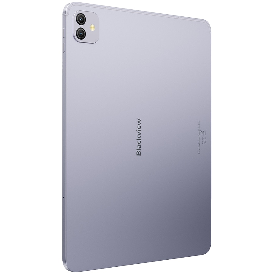 Tableta Blackview LINK 8 WiFI SET, Procesor MediaTek Helio G100 Octa-Core, Ecran 2K+ IPS 12.7", 6GB RAM, 256GB Flash, Wi-Fi, Bluetooth, Camera 16MP+2MP, Android + Mouse + Tastatura + Incarcator + Sticla Protectie Violet