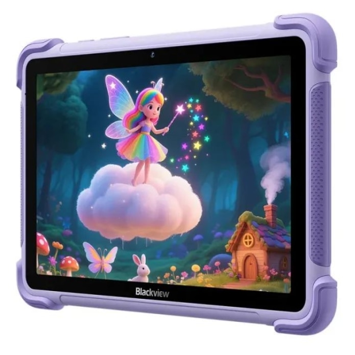Tableta Blackview LINK 1 Kids WiFi, Procesor RK3562 Quad-Core, Ecran IPS HD 8.68", 4GB RAM, 64GB Flash, 8MP, Bluetooth, Wi-Fi, Android Violet