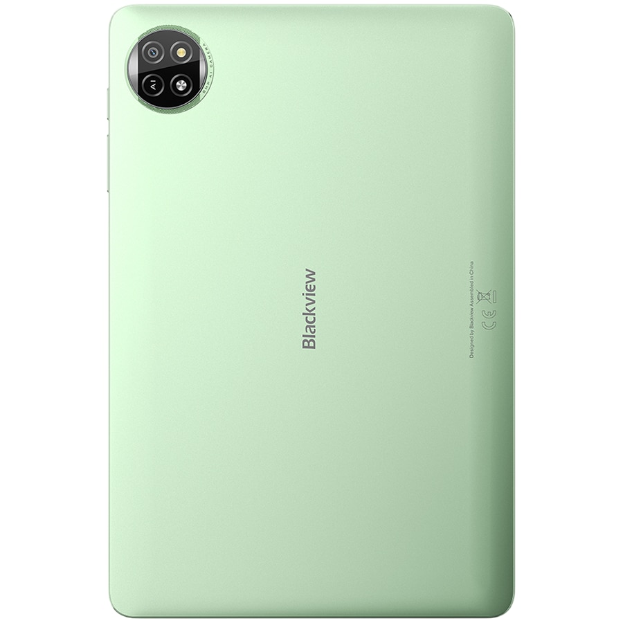 Tableta Blackview Tab 20 WiFi, Procesor Unisoc Tiger T310 Quad-Core, Ecran IPS LCD 10.1", 4GB RAM, 64GB Flash, 8MP, Wi-Fi, Bluetooth, GPS, Android Verde