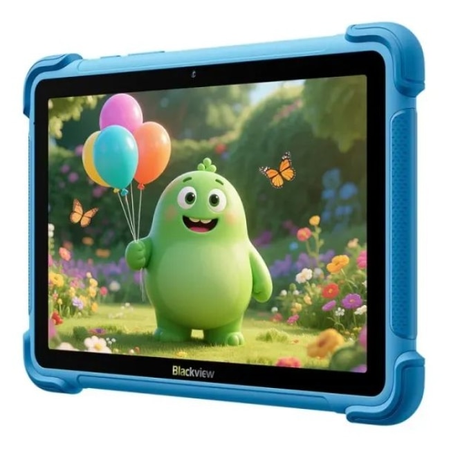 Tableta Blackview LINK 1 Kids WiFi, Procesor RK3562 Quad-Core, Ecran IPS HD 8.68", 4GB RAM, 64GB Flash, 8MP, Bluetooth, Wi-Fi, Android Albastru