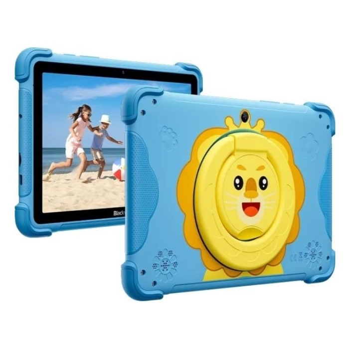Tableta Blackview LINK 1 Kids WiFi, Procesor RK3562 Quad-Core, Ecran IPS HD 8.68", 4GB RAM, 64GB Flash, 8MP, Bluetooth, Wi-Fi, Android Albastru