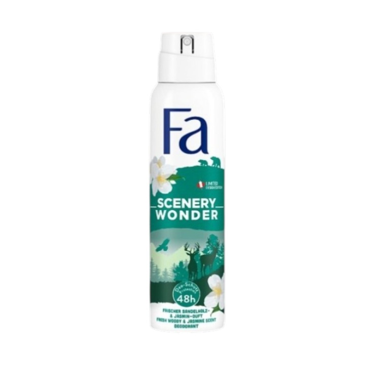 Deodorant Fa Woman 150ml, spray, pentru femei, 48h, axila
