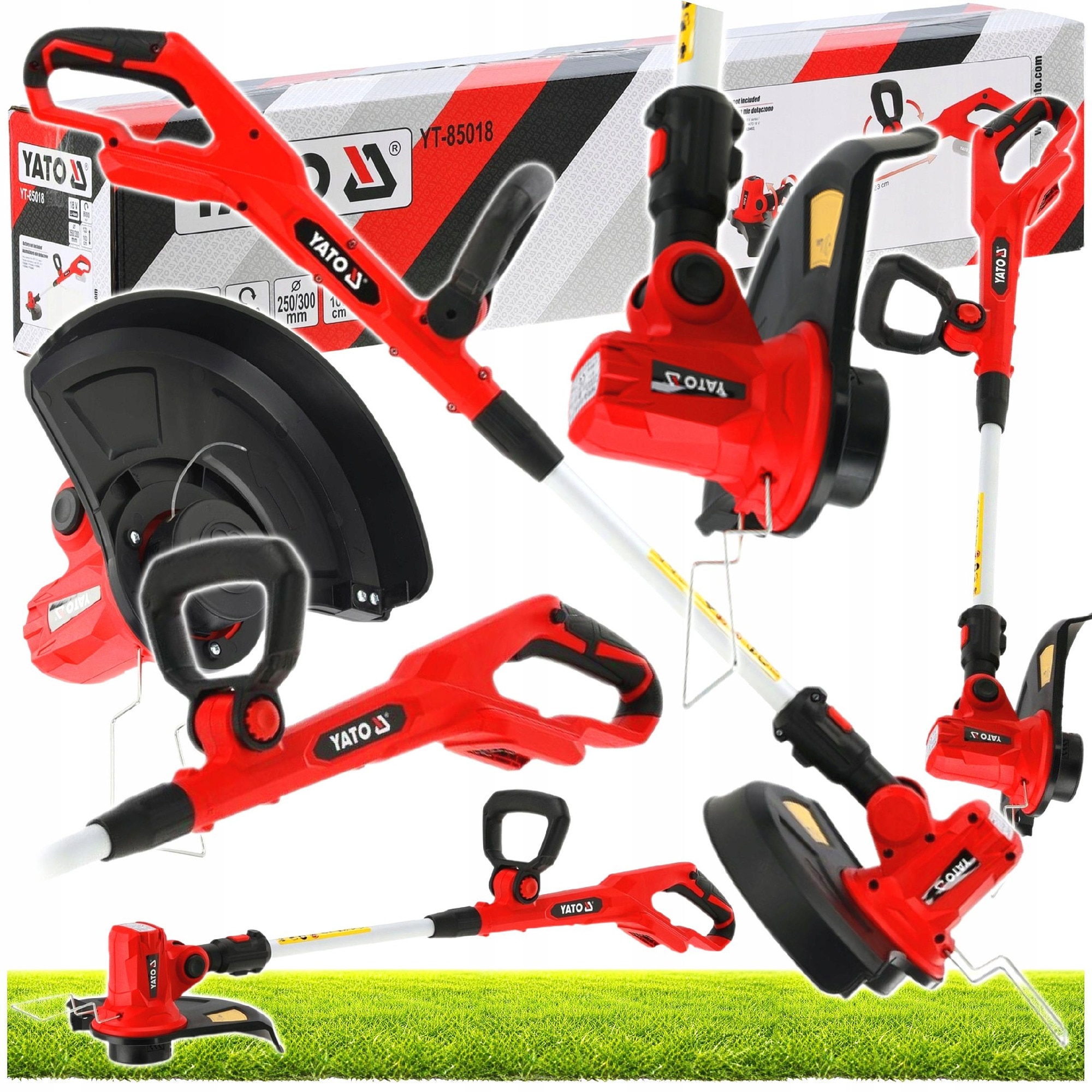 Motocoasa gazon 18V Yato, telescopic, 8000 rpm, 10
