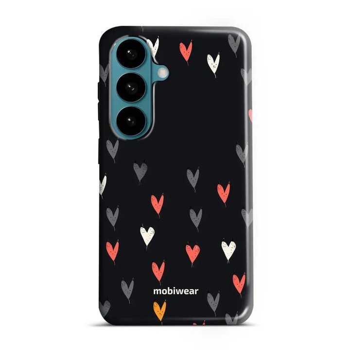 Husa telefon pentru Samsung Galaxy S26, Mobiwear Elite Pro, protectie dubla, neagra, set 1 buc.