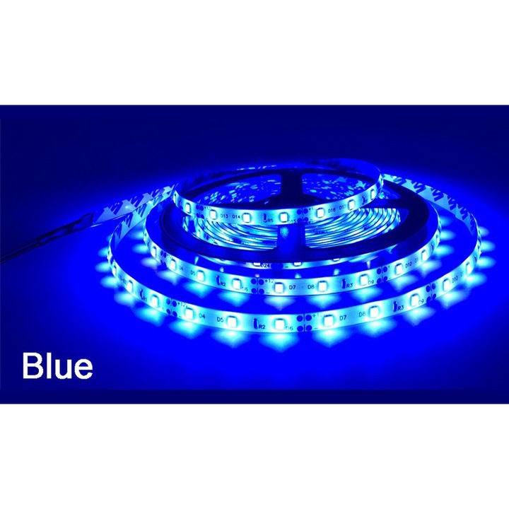 LED лента Alien 5050, 60 светодиода/м, водоустойчива, синя, 5м