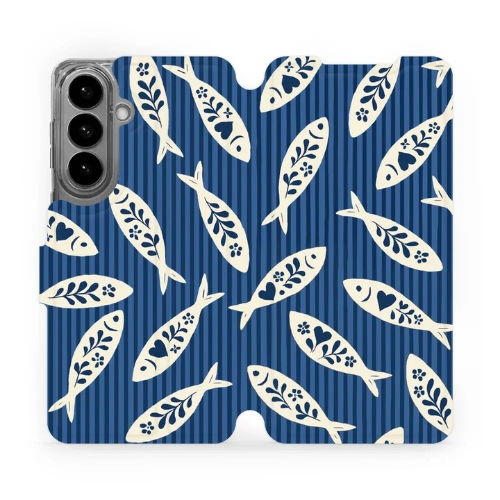 Husa flip Mobiwear pentru Samsung Galaxy S26 Plus, suport, multicolor