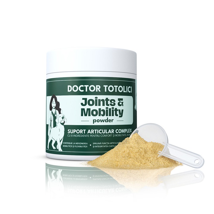 Supliment articulatii pentru caini Doctor Totolici® Joints & Mobility, 100 g