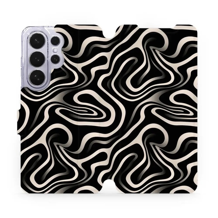 Husa flip Mobiwear pentru Samsung Galaxy S26 Ultra, suport, design elegant, multicolor