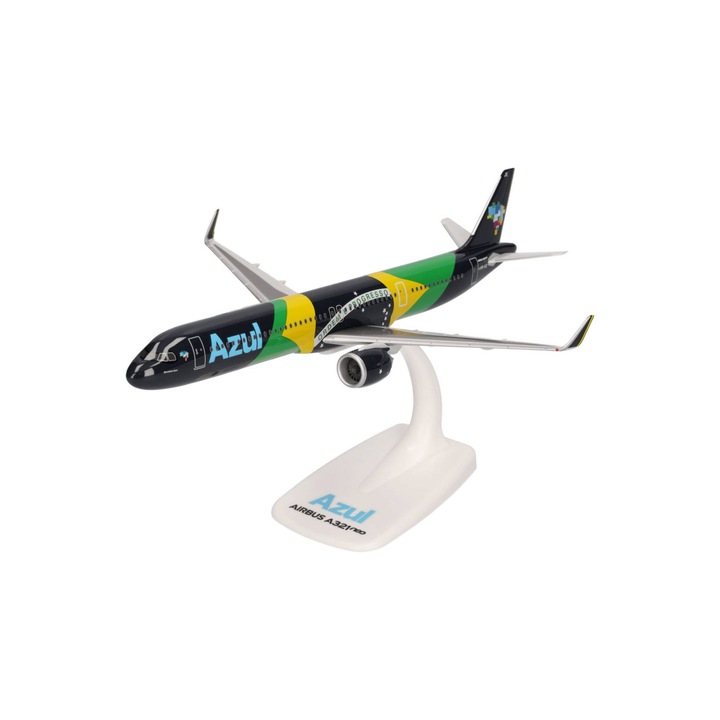Macheta avion plastic Airbus A321neo, Herpa, multicolor, 22.5cm, scara 1:200