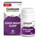 Supliment alimentar pentru un somn de calitate Centrum Good Night Sleep, cu extract de valeriana, melatonina, magneziu, vitamine si minerale, 30 comprimate dublu-strat fara gluten, 30g