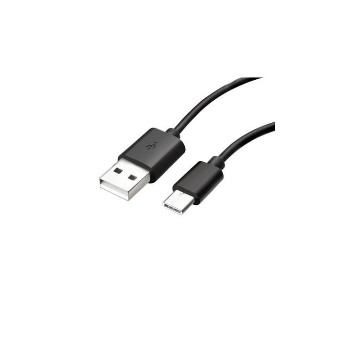 Cablu Date si Incarcare USB-A - USB-C 1.5m Negru