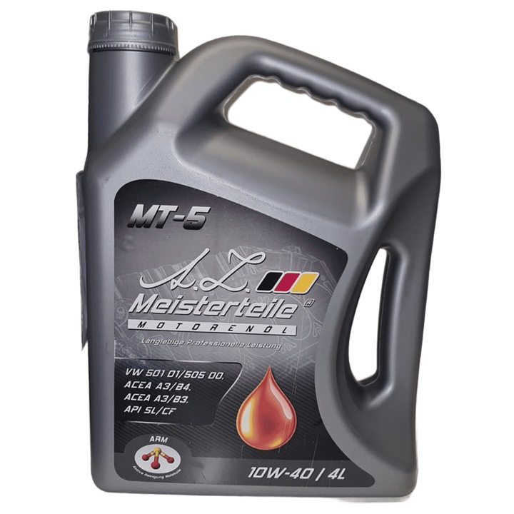 Ulei de motor AZ Meisterteile MT-5 10W-40 semisintetic, 4L, multi-sezon
