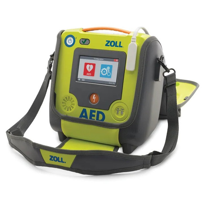 Defibrilator ZOLL AED 3, ecran color, feedback real, 12, 7x23, 6x24, 7 cm