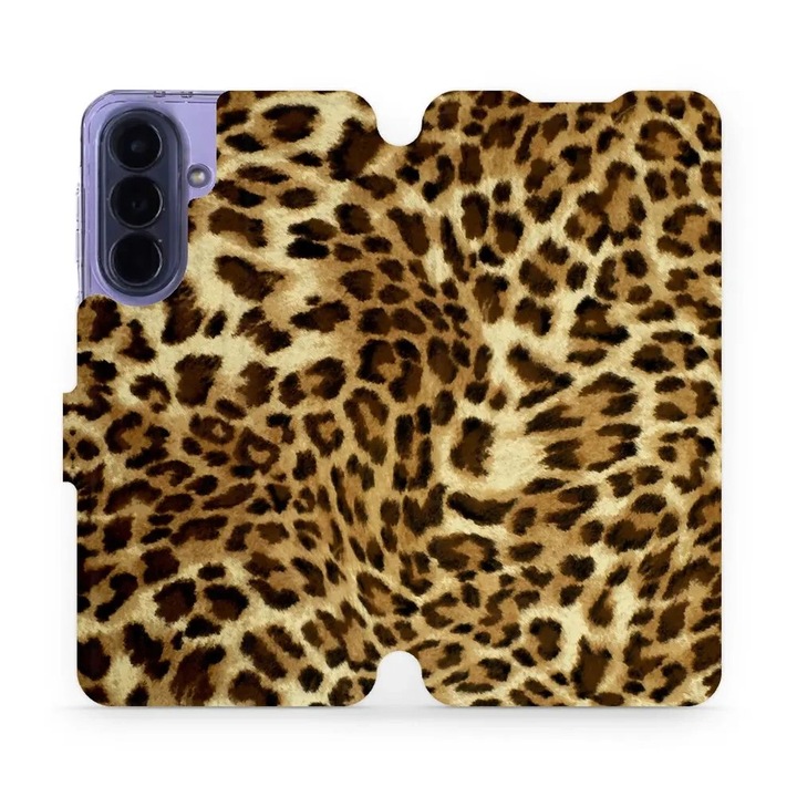 Husa flip Mobiwear pentru Samsung Galaxy A57 5G, suport, multicolor