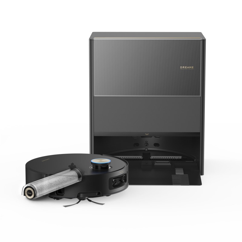 Aspirator robot Dreame Aqua10 Ultra Roller RLH71DE-BK, 30000 Pa, 220 min, Negru, 9,75x35x35 cm