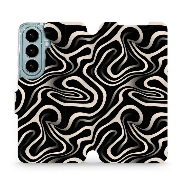 Husa flip Mobiwear pentru Samsung Galaxy S26, design elegant, inchidere magnetica, multicolor