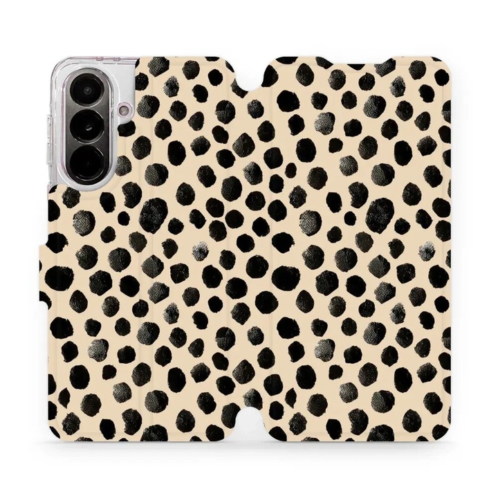 Husa flip Mobiwear pentru Samsung Galaxy A37 5G, suport, design elegant, multicolor