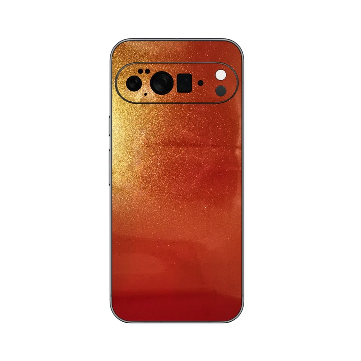 Folie iSkinz pentru Google Pixel 10 Pro XL - Cameleon Color Shift Sunset, 360 Cut, Skin Adeziv Cover, Protectie pentru Carcasa Spate si Laterale
