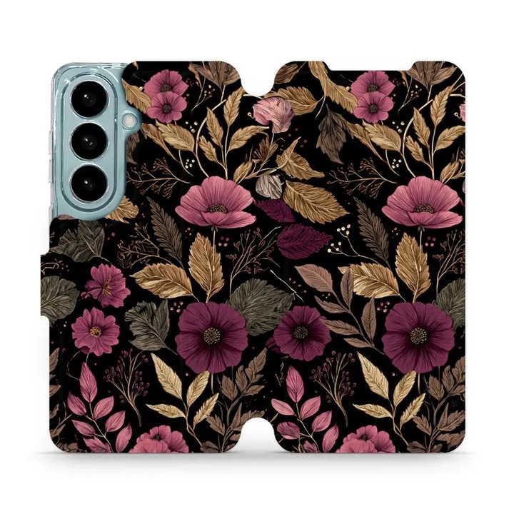 Husa flip Mobiwear pentru Samsung Galaxy S26, suport, multicolor