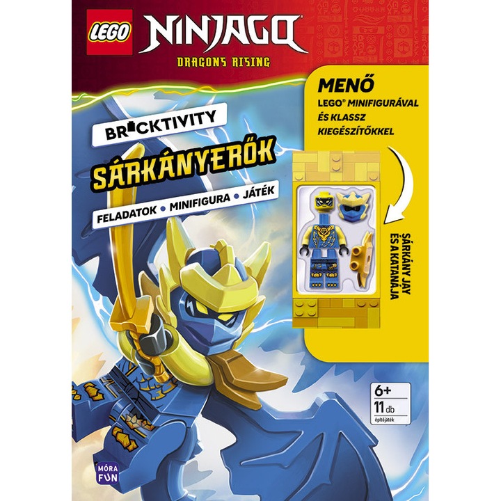Móra Könyvkiadó; Lego Ninjago - Sárkányerők